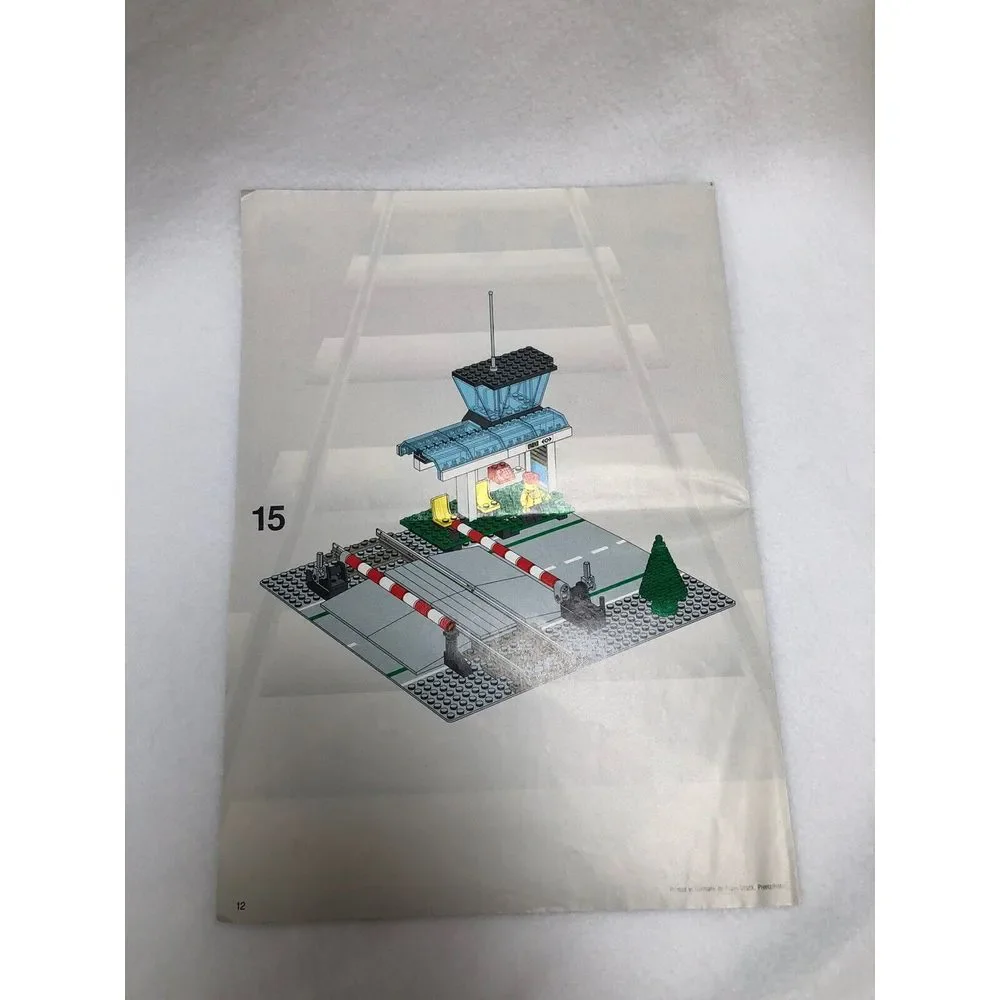 LEGO Set #4532‎ Manual Level Crossing - Instruction Manual ONLY